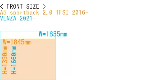 #A5 sportback 2.0 TFSI 2016- + VENZA 2021-